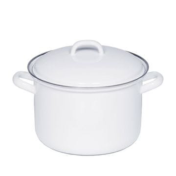 Riess visok lonec s pokrovom 4,5 l 22 cm Classic Weiss R0125033