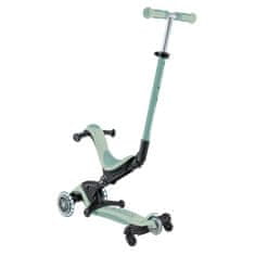 GO UP Deluxe LIGHTS ECOLOGIC 360° skiro, zložljiv, svetleča kolesa, pistacija zelen (697-505)