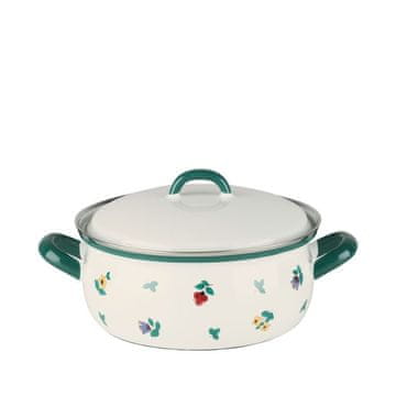 Riess nizek lonec 1,5 l 18 cm Gmundner Streublumen R0170049