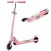 Northix Otroški skiro 2 Wheel Kick Scooter z utripajočimi kolesi, stojalo in Cruise Toddler Toy roza
