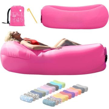 VIVVA® Prenosna napihljiva ležalka 180 cm za odrasle in otroke | COMFYAIR