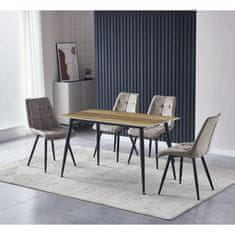 Fort Jedilna miza ADRIA 140x80 (hrast)