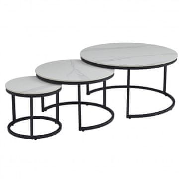 Fort Set treh klubskih mizic MOAN 1