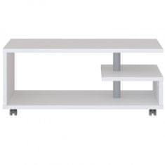 Fort Klubska mizica BAILEY (bela)