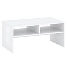 Fort Klubska mizica RENOVA (bela)