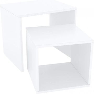 Fort Klubska mizica BAZZANO (bela)