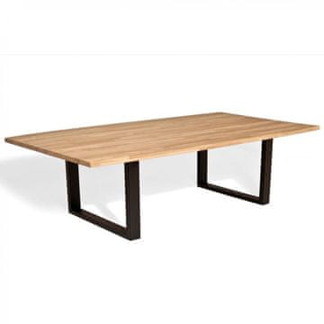 Fort Klubska mizica SEATTLE F7J (rjava)