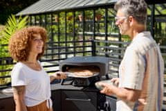 Cozze vrtljiva plinska pizza pečica 17" (90437) Classic Black