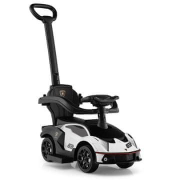 Northix Otroški avto 3 v 1 z ročajem in prostorom za shranjevanje do 25 kg