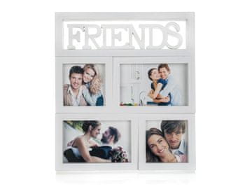 HOME DECOR Foto okvir FRIENDS 28x31cm, 4 fotografije