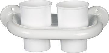 AQUALINE AQUALINE Bela Stenski Držalo za Kelimke - Jeklena Konstrukcija