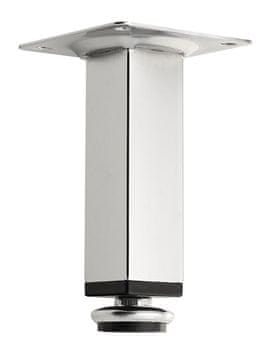 AQUALINE Kromirana Višinsko Nastavljiva Jeklena Nožica 100-110mm AQUALINE