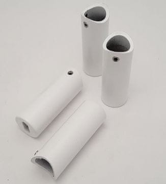 SAPHO PILON Montažni Komplet, Mat Bela - SAPHO