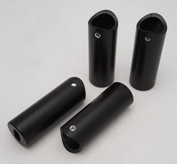 SAPHO Komplet za montažo PILON, mat črn