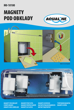 AQUALINE Magnetni Priključek za Pisoarje s Hrbtnim Polnjenjem