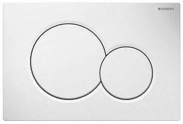 Geberit GEBERIT Sigma01 Dvojno splakovalno stikalo, sijaj krom, 246x164 mm