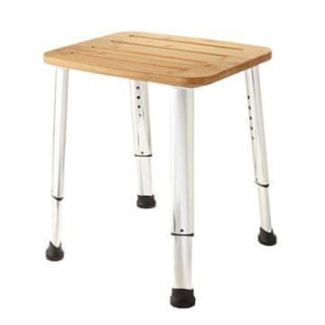 SAPHO Bambusova Kopalniška Stolica z Električnim Grelcem in Termostatom