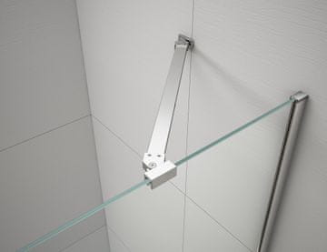 POLYSAN Kotni nosilec 900 mm, krom, serija ESCA, Polysan
