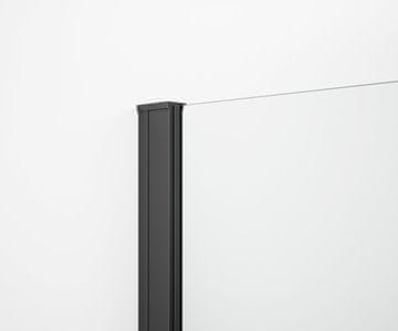 POLYSAN ESCA Stenski Profil s Drsno Utori, 2100mm Črna Mat