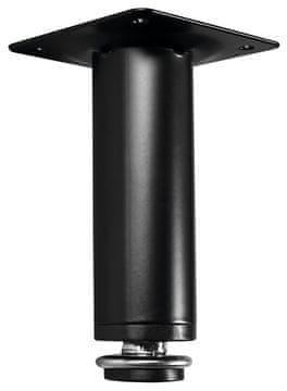 AQUALINE Nastavljiva nožica KERAMIA FRESH 100-110mm, črna mat