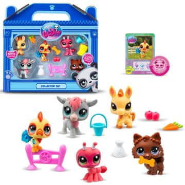 Littlest Pet Shop Najmanjši hišni ljubljenček 5 živali Kmetija