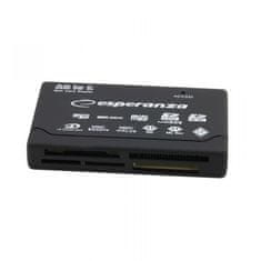 Esperanza  ALL IN ONE USB 2.0 BREZSTIČNI BRALNIK KARTIC