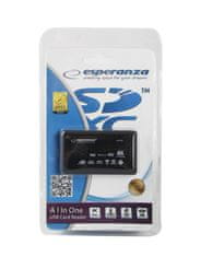 Esperanza  ALL IN ONE USB 2.0 BREZSTIČNI BRALNIK KARTIC