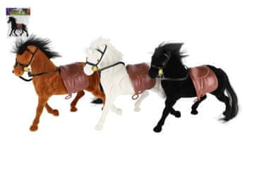Teddies Konj s sedlom 22cm