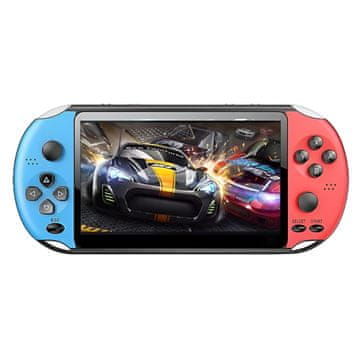 EVEON EX12 prenosna igralna konzola, rdeča / modra