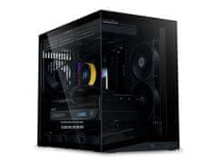 Lian Li O11 Dynamic Mini V2 Flow računalniško ohišje, Midi-Tower, kaljeno steklo, črno (O11DMIV2FX)