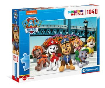 Clementoni Puzzle Paw Patrol 2 MAXI 104 kosov