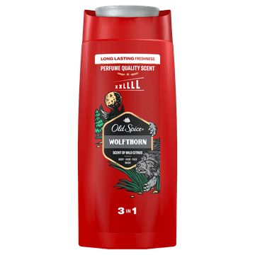 Old Spice Wolfthorn 3v1 gel za prhanje, 675ml
