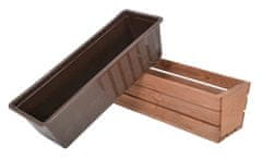 Rojaplast vrtno korito Modern 51 cm KG15710, rjavo