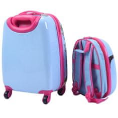 Northix 2-delni komplet kovčkov otroška prtljaga, 16" kovček + 12" nahrbtnik, ABS material