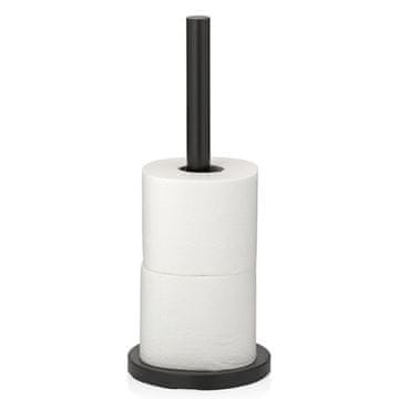 Kela Držalo za toaletni papir KL-22825 Carta metal black 37.0cm 15.0cm