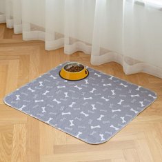 HARLEY® Neprepustne pralne podloge za pasje mladiče 70x80 cm | PAWSORB Siva