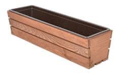 Rojaplast vrtno korito Modern 61 cm KG15720, rjavo