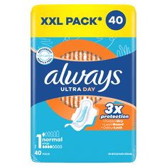 Always Ultra Day Normal damski vložki, 40 kosov
