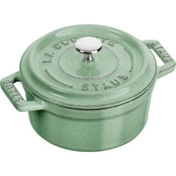 Staub Mini okrogel litoželezni lonec 250 ml 405087020