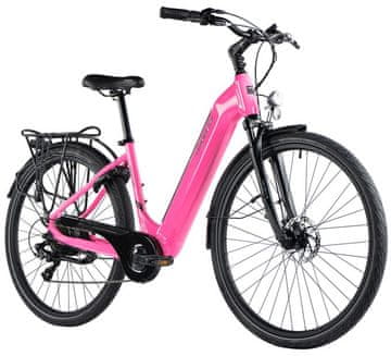 Leader Fox Elegantno Mestno Električno Kolo Leader Fox Induktora 28" s Pedefinitivnim Bafang Motorjem