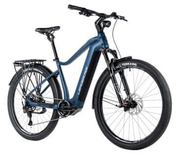 Leader Fox Električno Kolo BEND GENT CROSS 28" - Modro Matirano, Motor BAFANG M510