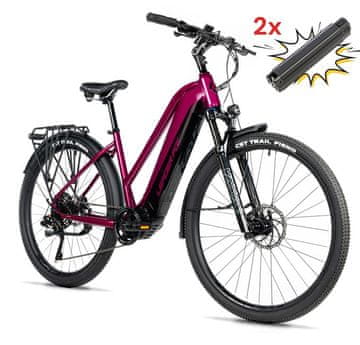 Leader Fox Električno Trek Kolo 28" Barnet Lady Violet, 720Wh Bateria