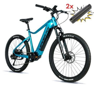 Leader Fox Električno Kolo KENT 27,5" Aluminij Modro, Motor BAFANG M510, Baterija 720Wh