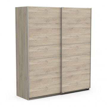 Fort Garderobna omara GHOST - 180 cm (kronberški hrast)