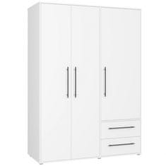 Fort Garderobna omara MOKKARIS MKSS833 (bela)