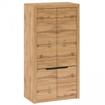 Fort Garderobna omara MAREDA 2 (hrast)