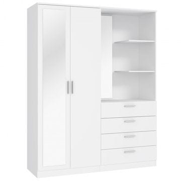 Fort Garderobna omara DEWANIA DWXS731L (bela)