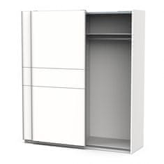 Fort Garderobna omara GHOST - 180 cm (bela)