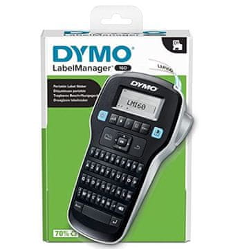 Dymo DYMO LabelManager 160 6/9/12 mm D1-Trakovi Azerty