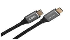 iBOX I-BOX USB C/USB C, 1 m USB kabel 3.2 Gen 2 (3.1 Gen 2) Črn